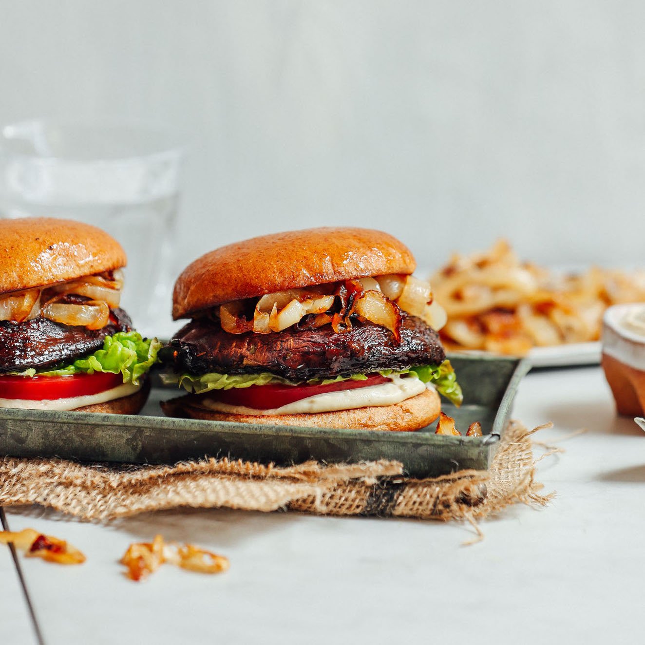 Hamburguesa de Portobello